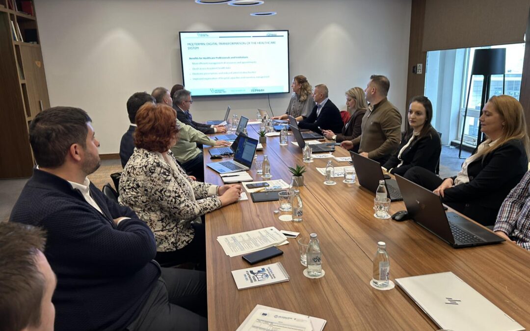 Управата за електронско здравство домаќин на студиска посета од Босна и Херцеговина за дигитално здравство